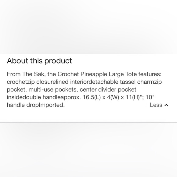 The Sak Large bag - Picture 8 of 9